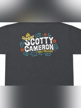 NWT SCOTTY CAMERON GALLERY  FIESTA de SCOTTY CIRCLE T Tee Shirt BLUE L